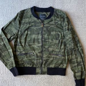 Sanctuary Bomber Jacket, olive green
